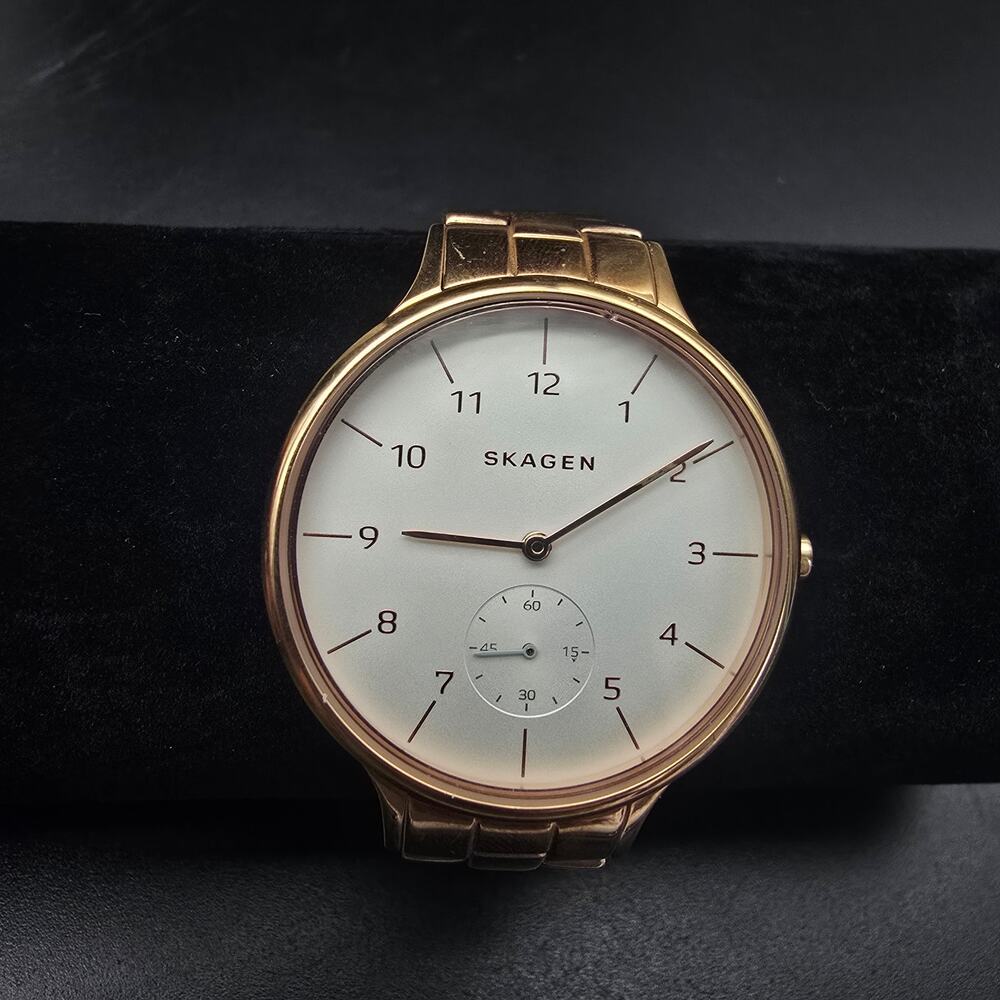 Skagen Gold Tone Women's Watch WORKS Working